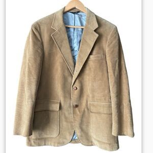 Vintage Bunce Brothers Cleveland Men Corduroy Sport Coat  Blazer Jacket